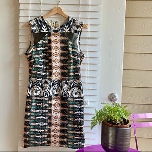 Nicole Miller print dress